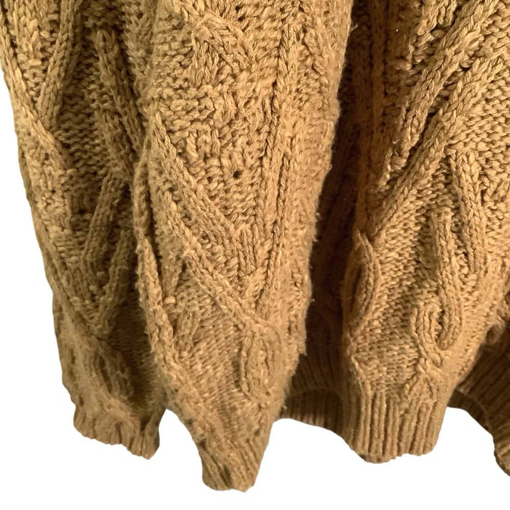 Free People Cable Chunky Knit Sweater